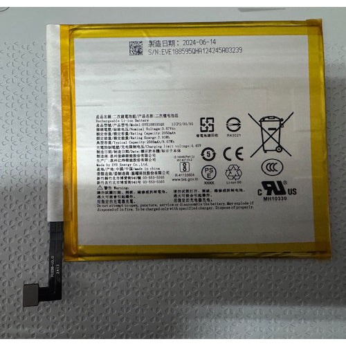 Batería Original EVE188595QH para KOBO Libra Colour 3.87V 2050mAh/7.93Wh Usada