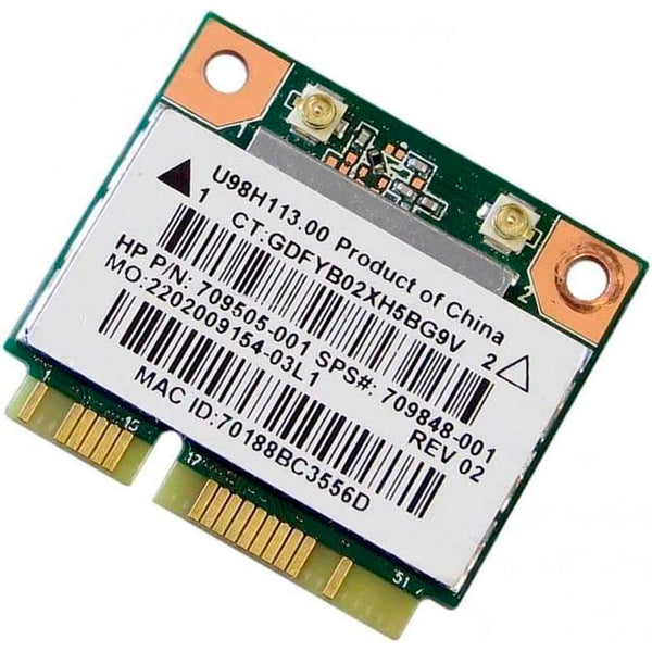 Tarjeta de red inalámbrica Realtek RTL8188EE PCI-Express 709505-001 Usada