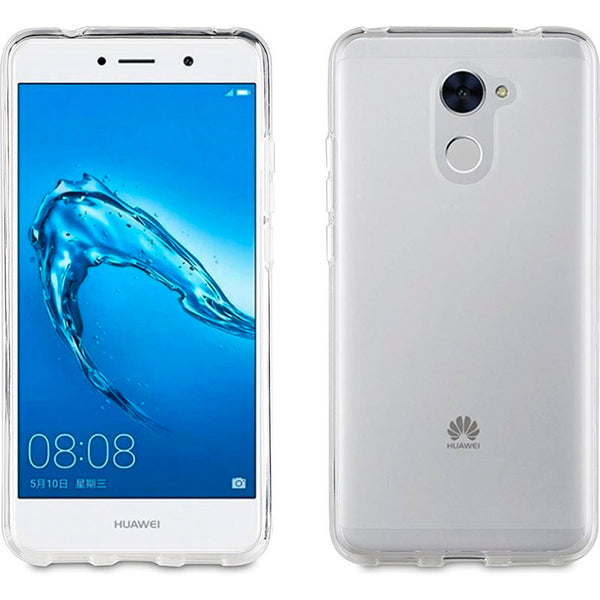 Funda Muvit Cristal Soft para Huawei Y7 transparente.