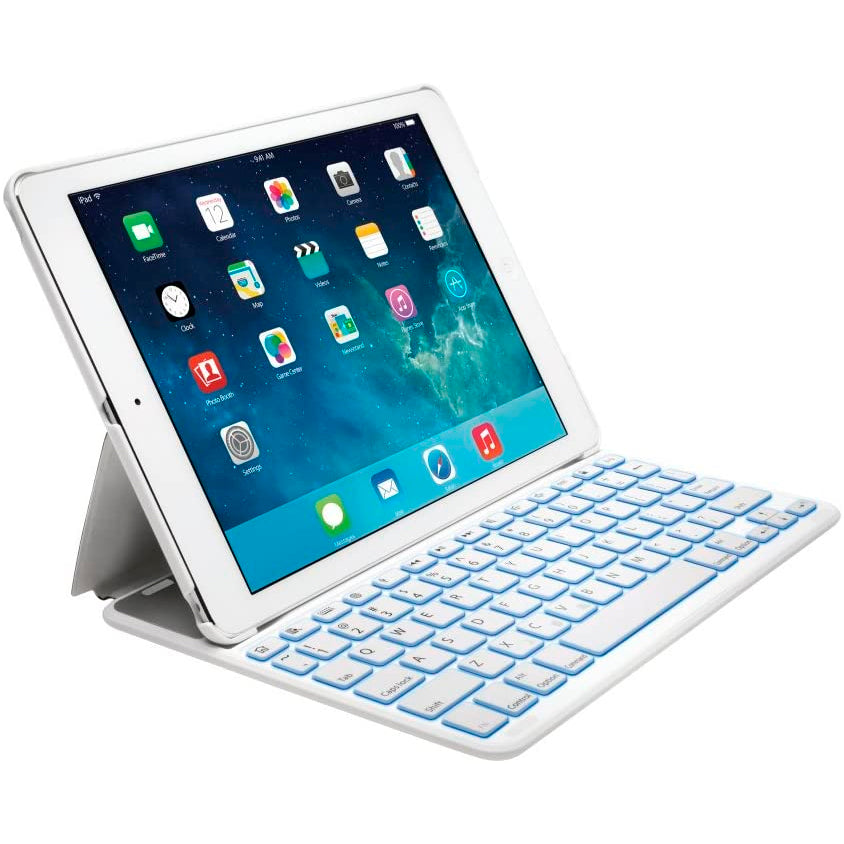 Funda con Teclado Kensington KeyFolio Thin X2 Plus para Apple iPad Air Usada
