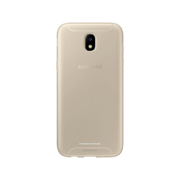 Funda original Samsung Jelly Cover para Galaxy J5 2017 color dorado