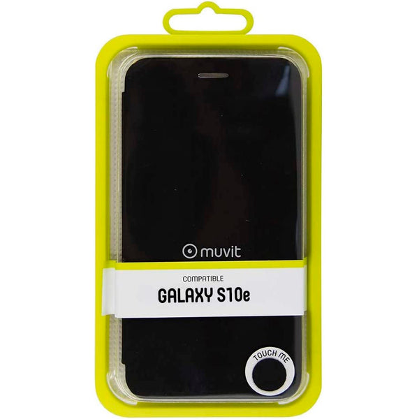 Funda Muvit Folio con Funcion Soporte y Tarjetero para Samsung Galaxy S10e