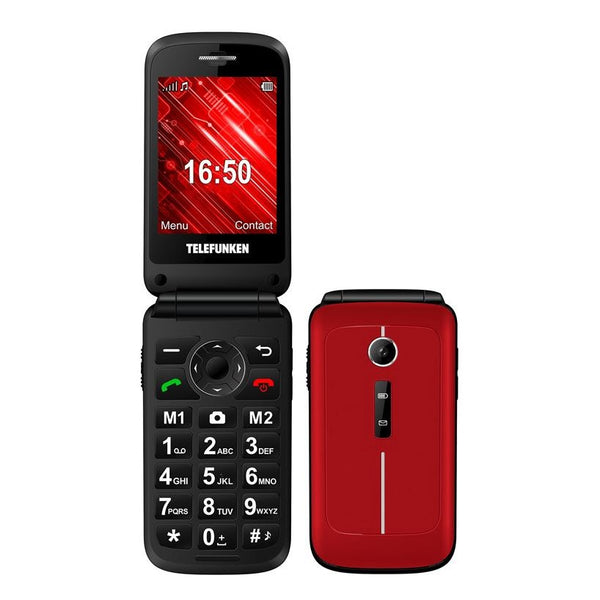 Teléfono Móvil Telefunken Libre S430 2,8″ Senior Rojo Usado