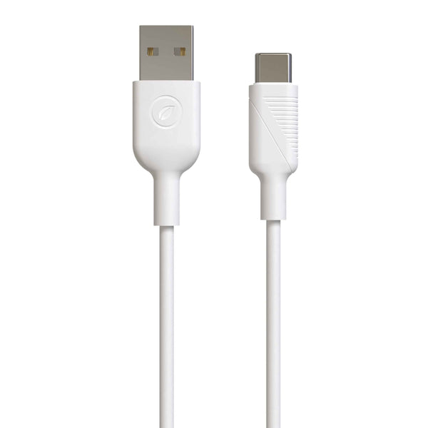 Cable Muvit for change USB a Tipo C 3A 3m blanco