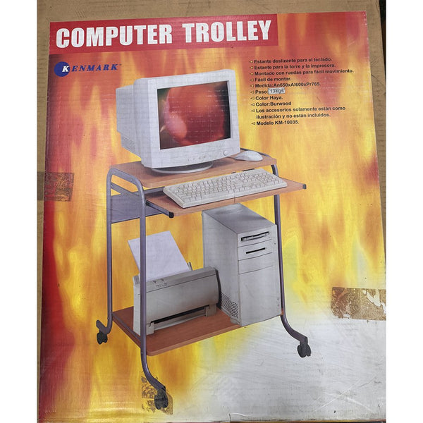 Mesa de Ordenador Kenmark Computer Trolley KM10035