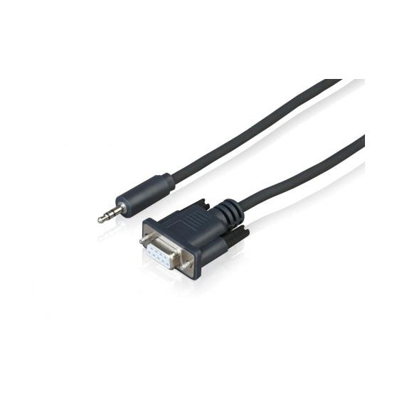 Adaptador De Cable Sony Cab Rsja1 3,5mm D Sub Negro.