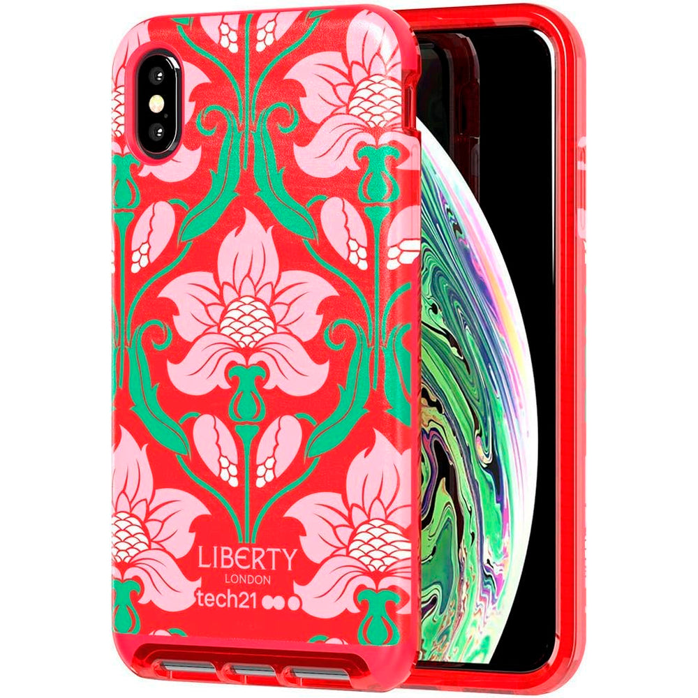 Funda Protectora Tech21 Luxe Liberty Azelia para Apple iPhone XS MAX – Rojo
