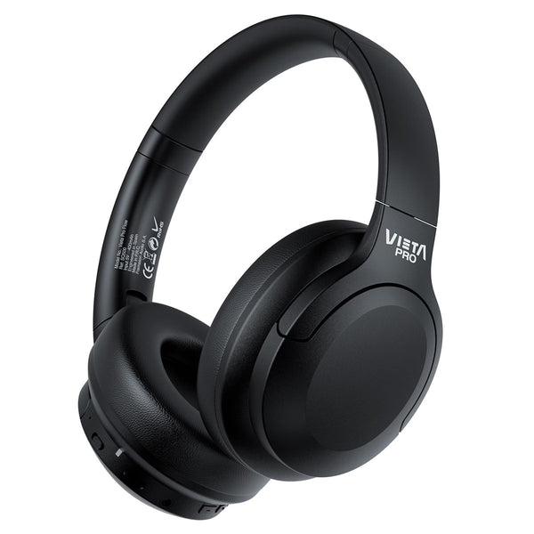 Auriculares de diadema Vieta Pro Flow negro Bluetooth 5.4 Usado