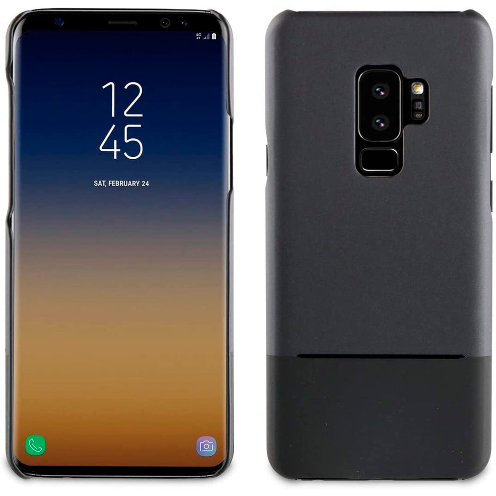 Carcasa Muvit Doble Skin Edición Premium para Samsung Galaxy S9 Plus Negro.