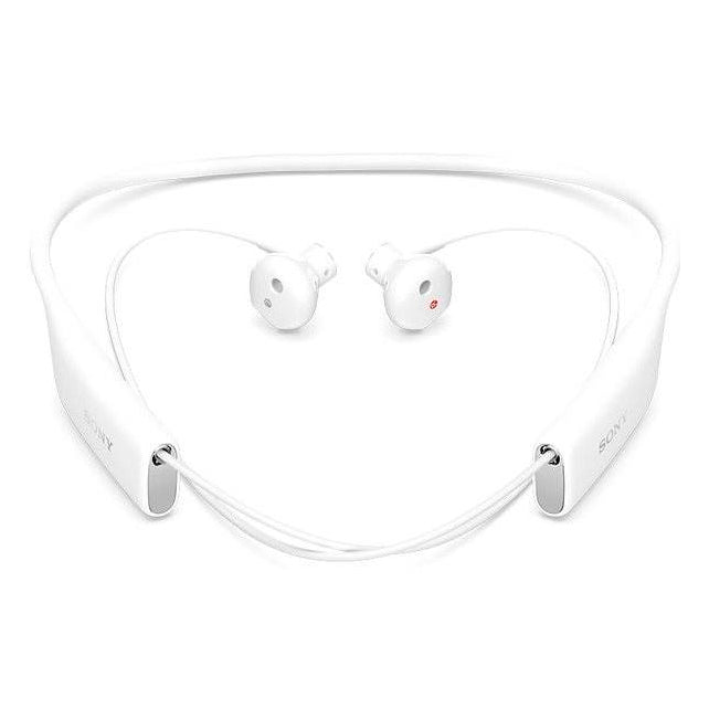 Auriculares Bluetooth estéreo Sony SBH70 blancos