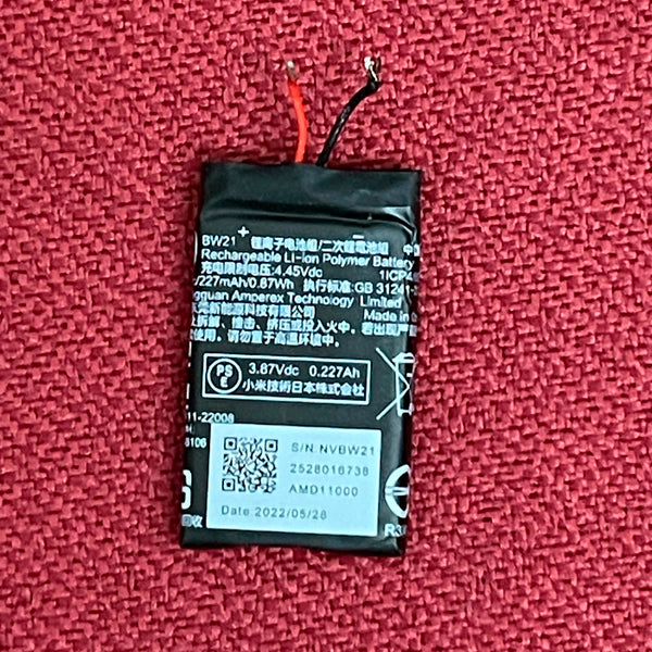 Bateria Original para Xiaomi Smart Band 7 PRO BW21