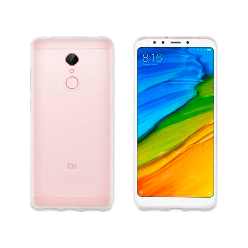 Funda Muvit Cristal Soft para Xiaomi Redmi Note 5 transparente.