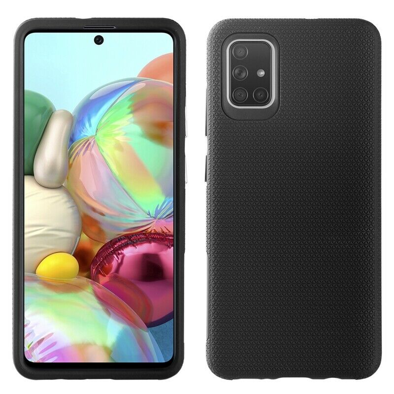 Funda Tiger Triangle para Samsung Galaxy A71 shockproof 1,2m negra (NUEVO).
