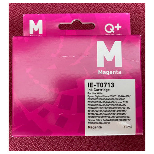 Cartucho compatible Magenta IE-T0713 para Epson Stylus Photo.