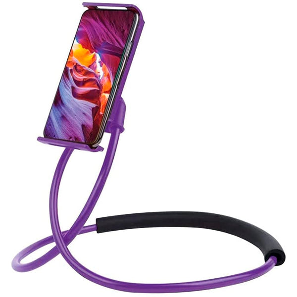 Soporte Muvit Life Lazy holder para smartphone hasta 6,2» lila.