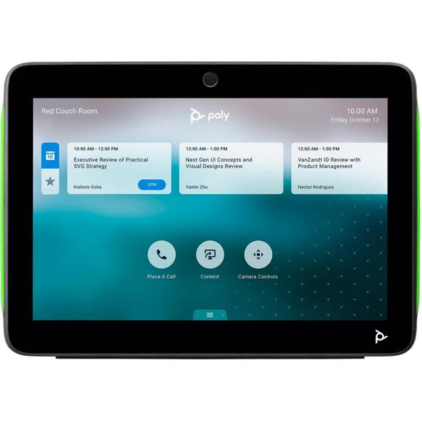 Controlador Táctil Poly TC10 WXGA 10.1″ PoE Pantalla Ethernet RJ-45 Usado
