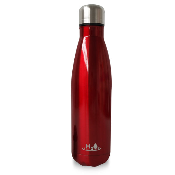 Puro H20 botella termo de acero inoxidable 500ml color rojo (NUEVO)