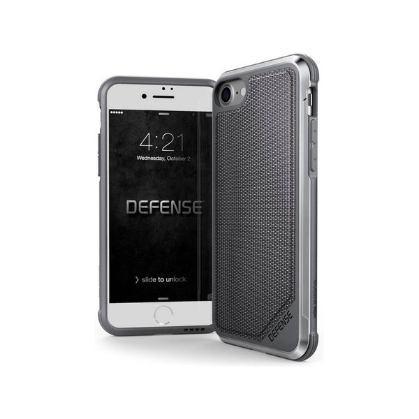 Funda Xdoria Defense Lux Nylon para Apple iPhone 7/8 color negro (NUEVA)