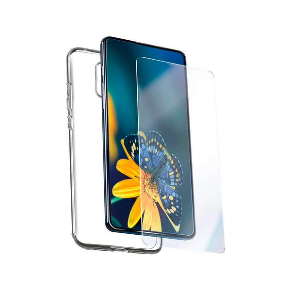 Funda y protector de pantalla Muvit para Huawei Honor 70 Lite 5G transparente