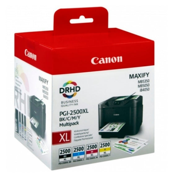 Multipack tinta Original Canon 2500XL Color+Negro **Embalaje abierto, sin uso**