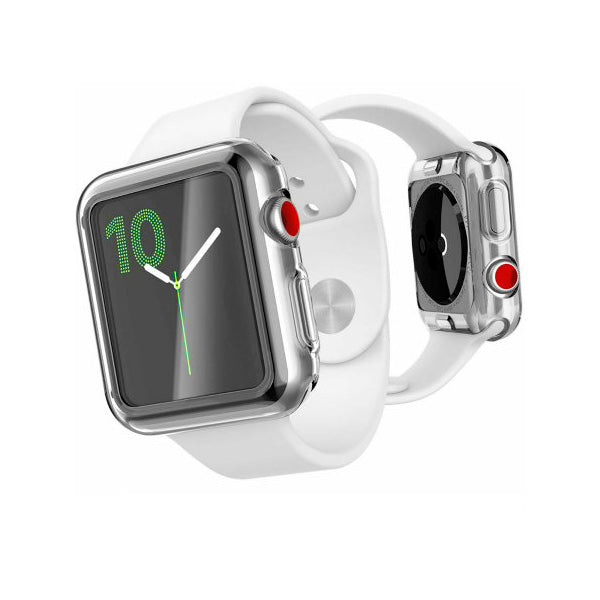 Funda protectora X-Doria Defense Edge 360x Bumper para Apple Watch de 38 mm.