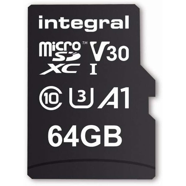 Tarjeta memoria Integral Memory microSD XC 64GB clase 10