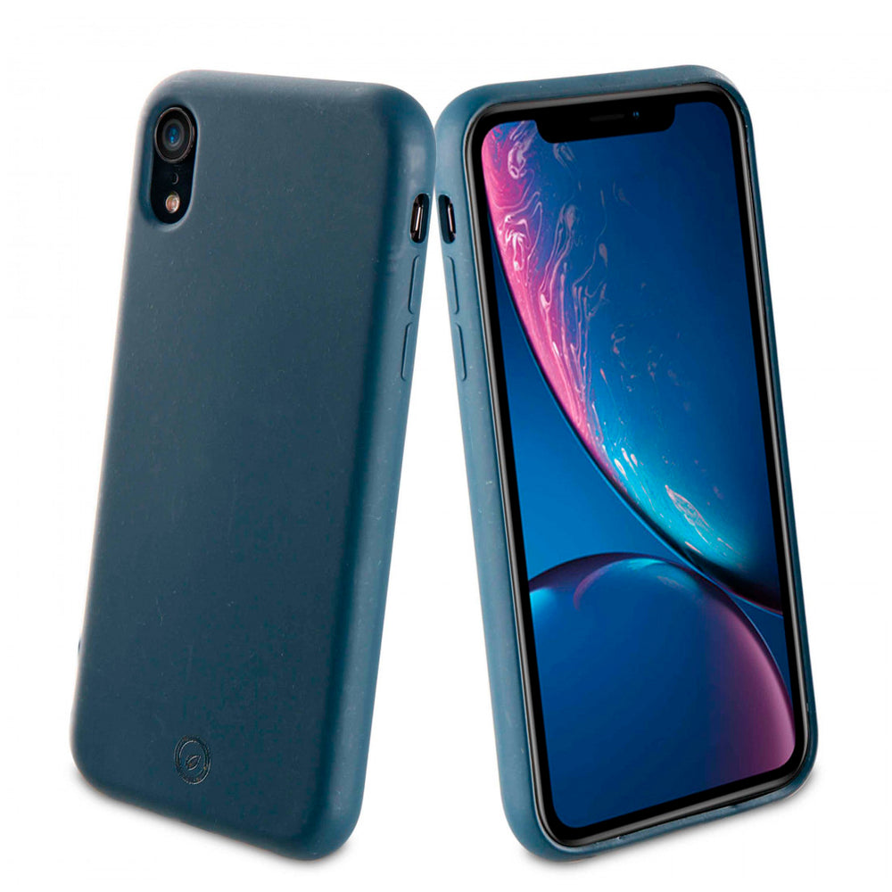 Funda Muvit for Change para Apple iPhone XR bambootek dark ocean.
