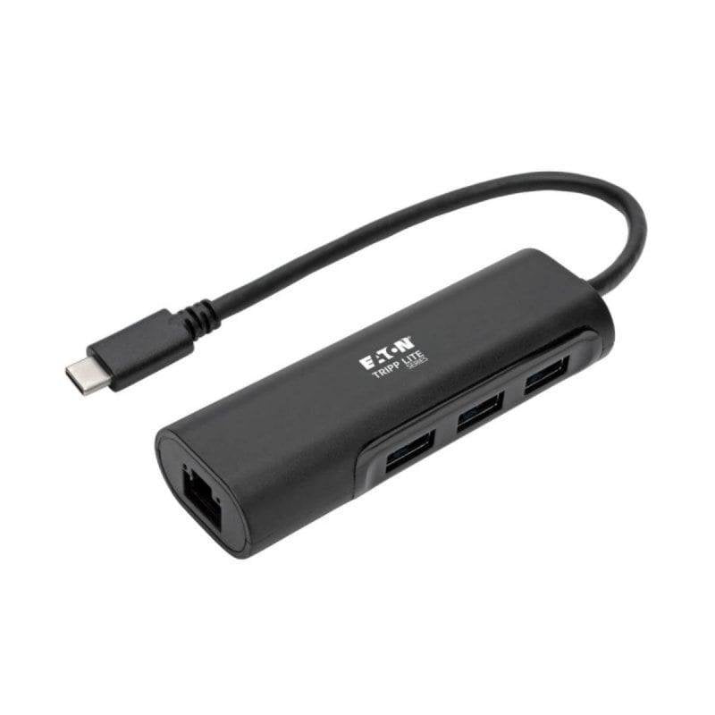 Adaptador USB-C Tripp Lite U460-003-3A1GB Hub 3xUSB 3.1 Gen1 Ethernet Gigabit