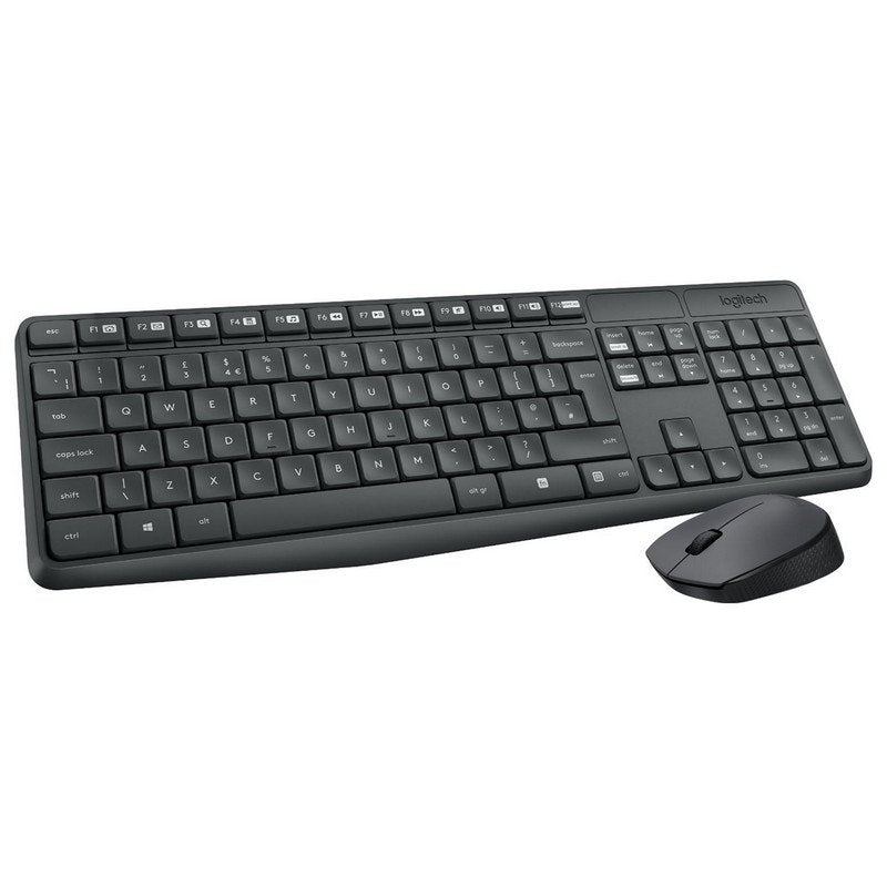 Logitech Wireless Combo MK235 Teclado Español+Ratón Usado