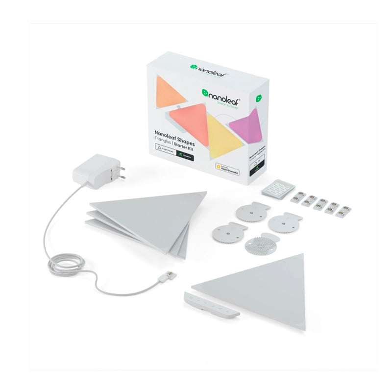 Nanoleaf Shapes Triangle Starter Kit 4 Triángulos Luminosos LED RGBW