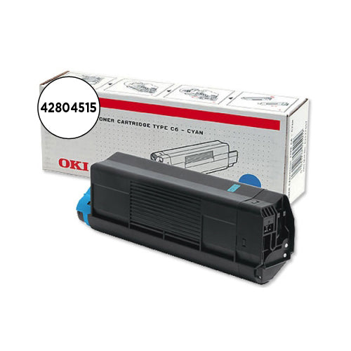 Cartucho de tóner original OKI C3100 Cian.