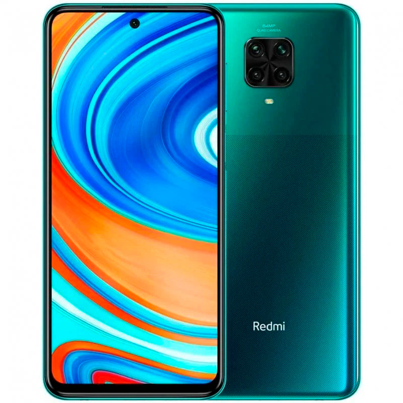 Móvil Xiaomi Redmi Note 9 Pro 6/128GB Verde Libre Usado *Sin embalaje original*