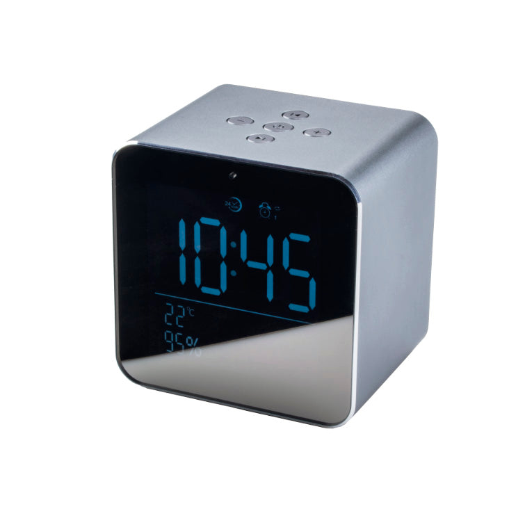 Reloj Despertador Altavoz Bluetooth Cubo Daewoo DBT-305 Gris Usado