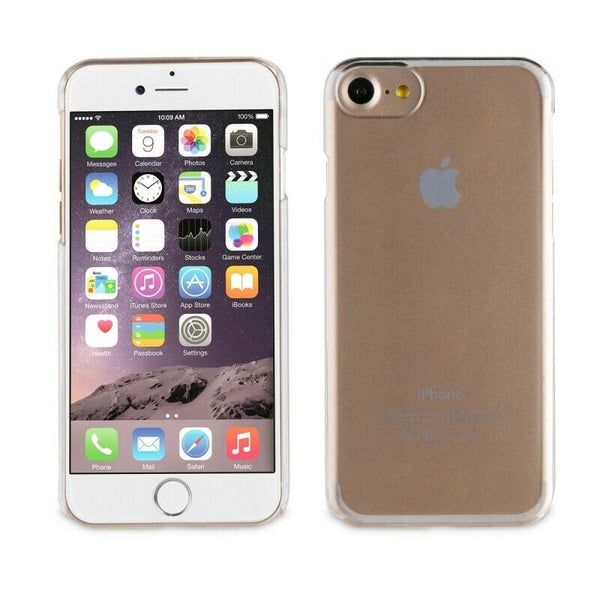 Pack Muvit Apple iPhone SE/8/7 funda Cristal transparente + protector pantalla.