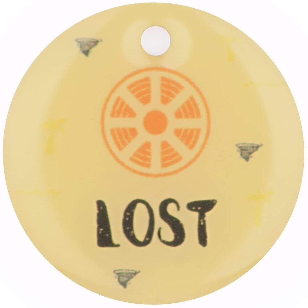 Identificación Mascota Dinbeat DBQRC12 QR Placa Lost.
