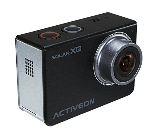 Cámara Deportiva Activeon SOLAR XG XCA10W – con Base de Carga Solar 5.600mAh