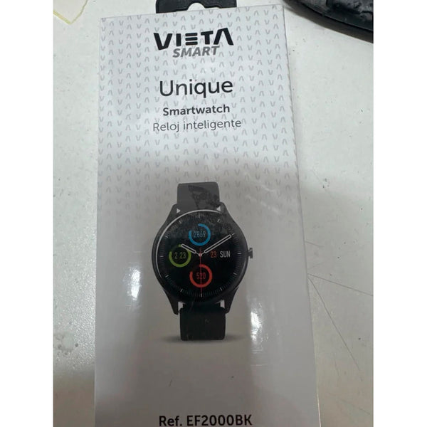 Reloj Inteligente Vieta Smart Unique Negro **Reacondicionado**