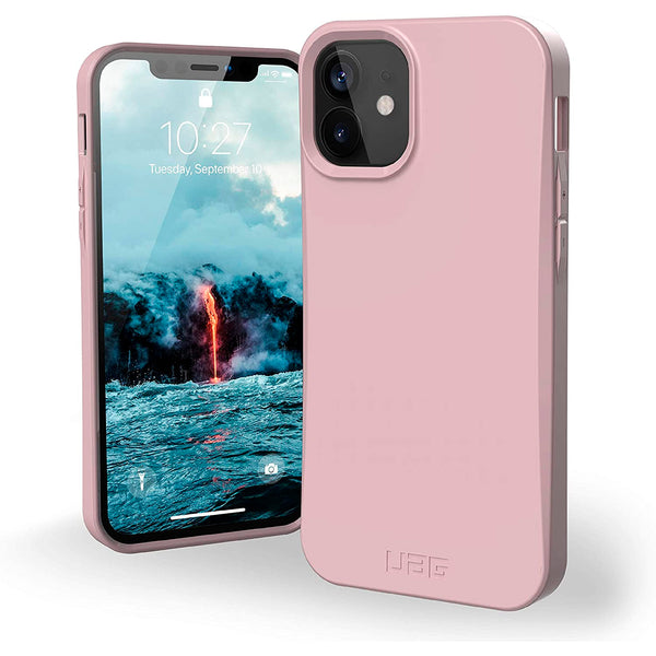 Funda Urban Armor Gear Outback-Bio para Apple iPhone 12 Mini rosa