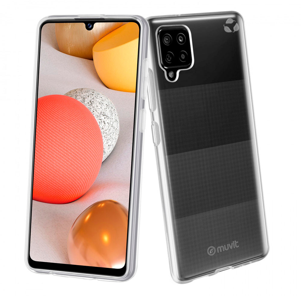 Funda Muvit for Change recycletek para Samsung Galaxy A42 5G transparente