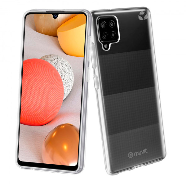 Funda Muvit for Change recycletek para Samsung Galaxy A42 5G transparente