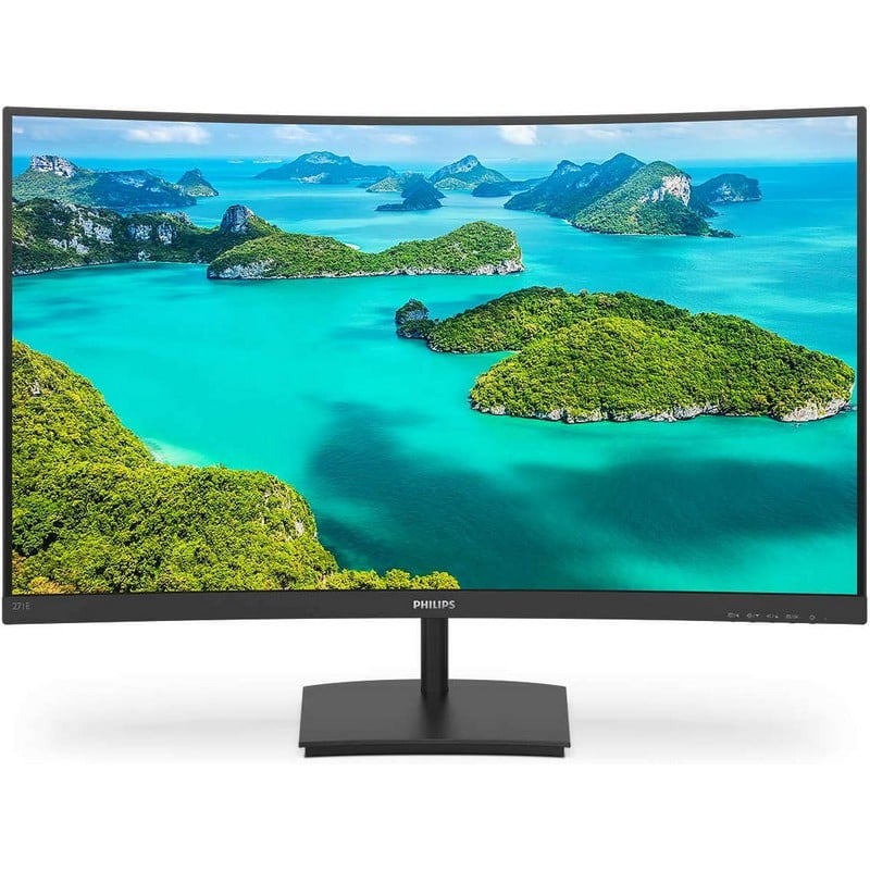 Monitor Philips E Line 241E1SCA 23.6» LED FullHD FreeSync Curvo