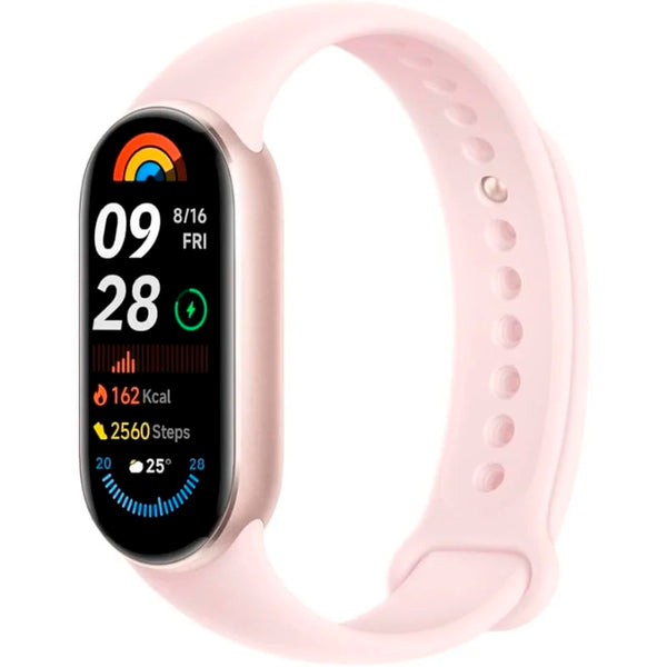 Pulsera de Actividad Xiaomi Smart Band 9 AMOLED Rosa Místico Usada *Pant.rayada*