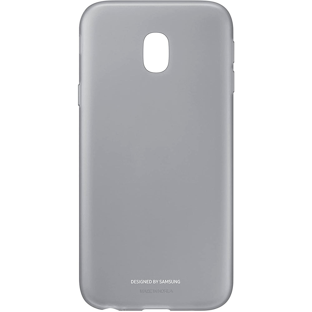 Carcasa original Samsung Jelly Cover para Galaxy J3 2017 color negro.