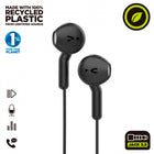 Auriculares estéreo Muvit for Change E56 3.5mm Negro
