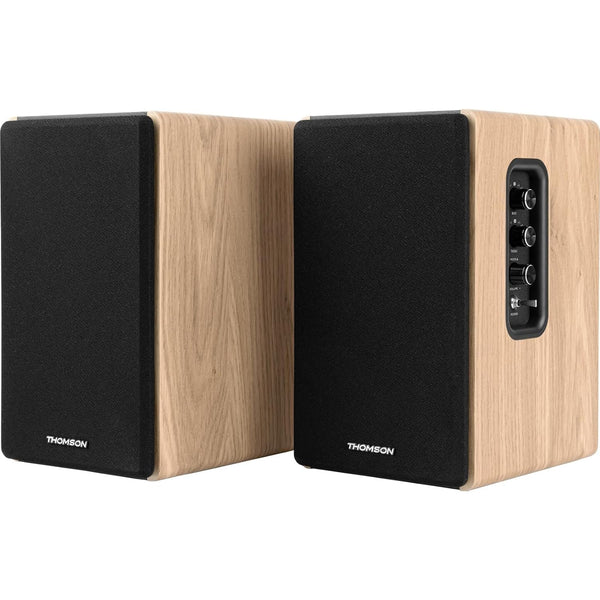 Altavoces Thomson WS902DUO 150 W Bluetooth Marrón/Gris/Negro **Sin mando**