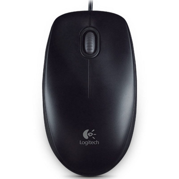 Logitech B100 OEM Ratón Óptico Negro Usado