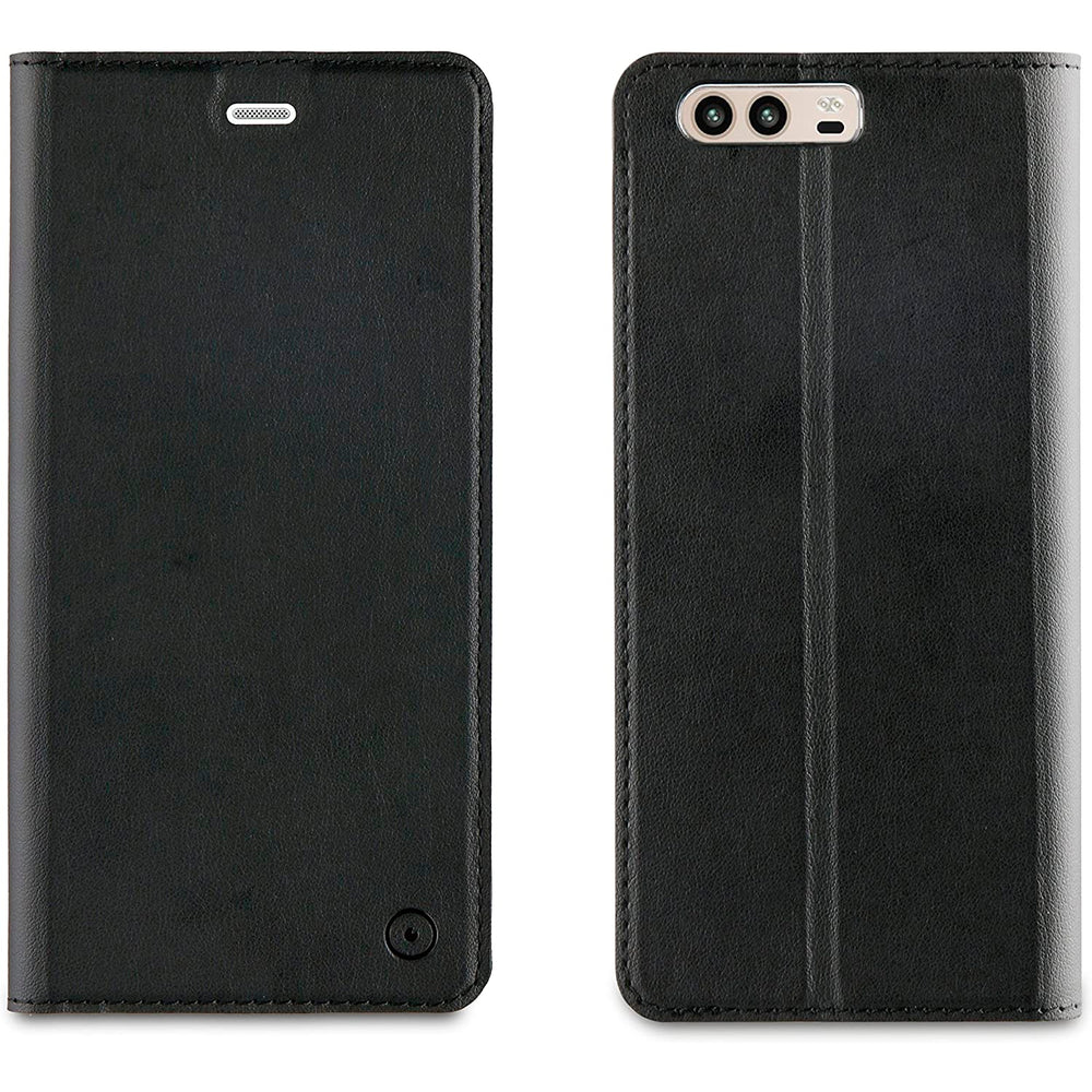 Funda Muvit Folio con Función Soporte y Tarjetero para Huawei P10 negro