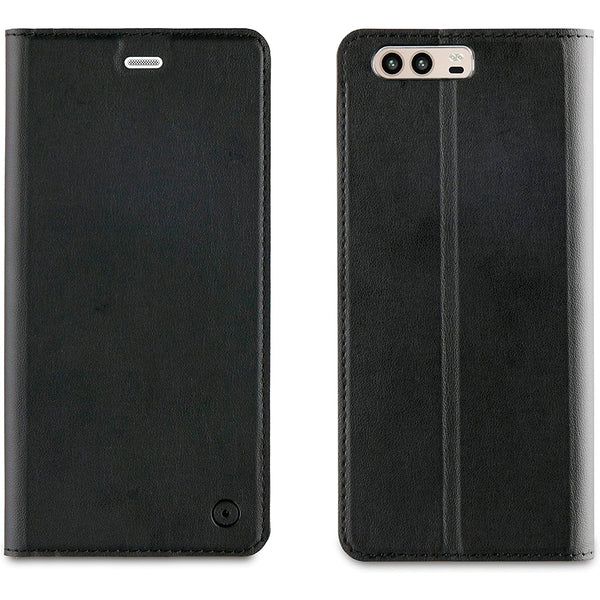 Funda Muvit Folio con Función Soporte y Tarjetero para Huawei P10 negro