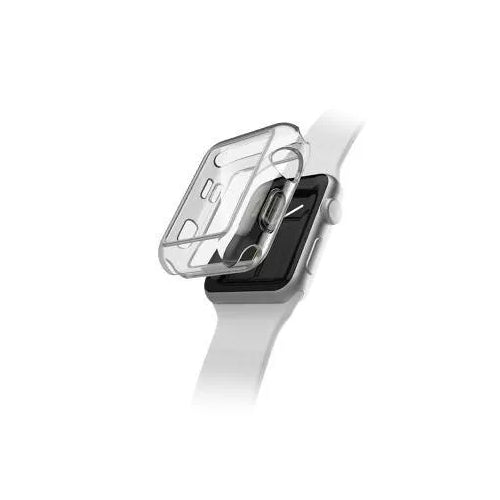 Funda protectora Raptic Defense 360X para Apple Watch de 38 mm transparente.