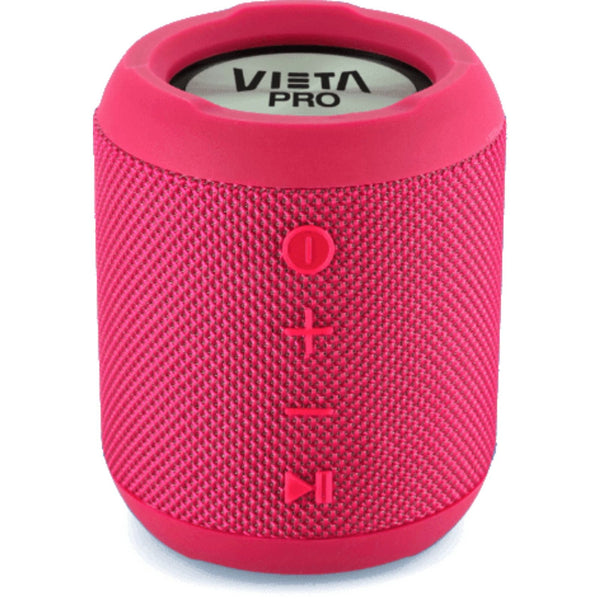 Altavoz inalámbrico Vieta Handy rosa 7W USB Bluetooth MP3 llamadas radio Usado